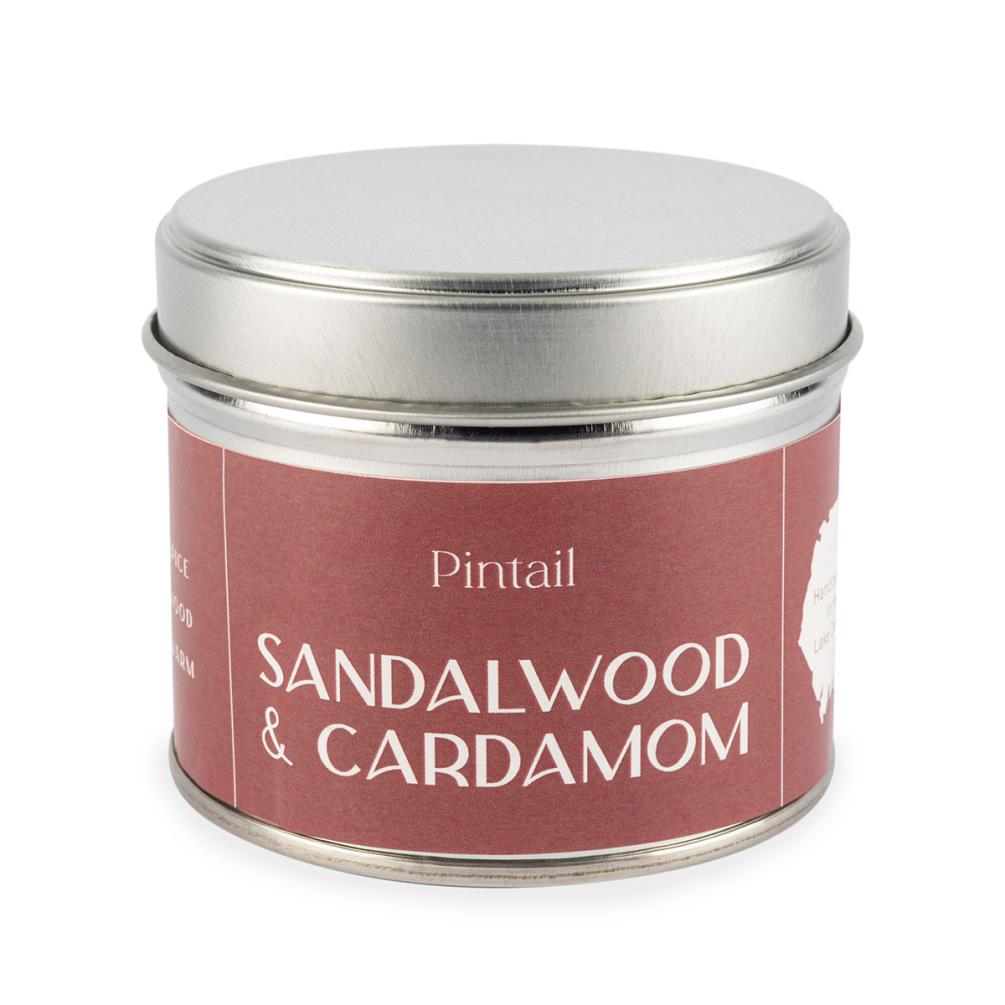 Pintail Candles Sandalwood & Cardamom Tin Candle Extra Image 1